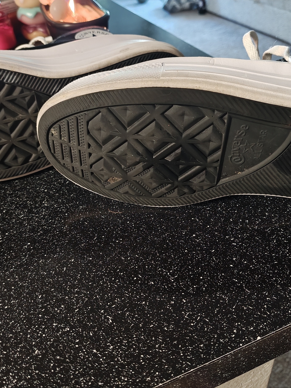 Converse All Star Move High-Top Sneakers in Black - Picture 4 of 6